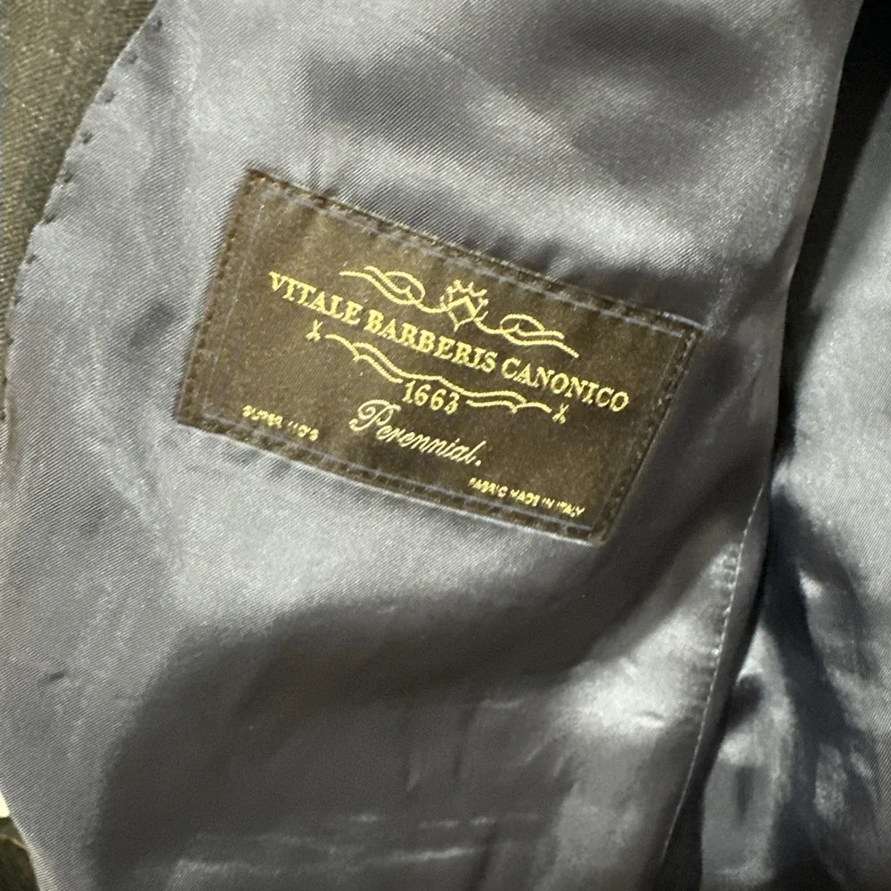 Suitsupply Vitale‎ Barberis Lazio Blazer Men's Size 50 Pure Wool Super 110's